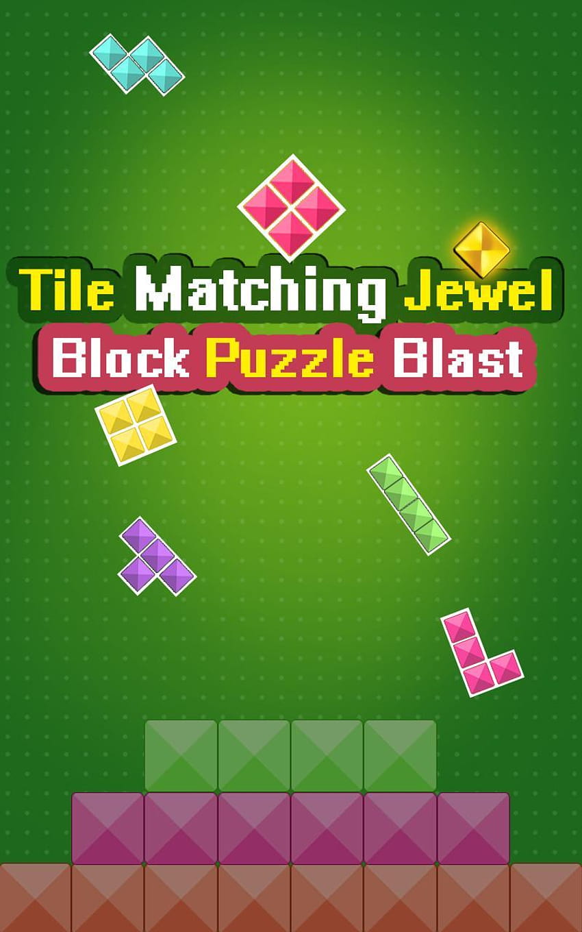 Shape IT: Tile Matching Jewel Block Puzzle Blast за Android HD тапет за телефон