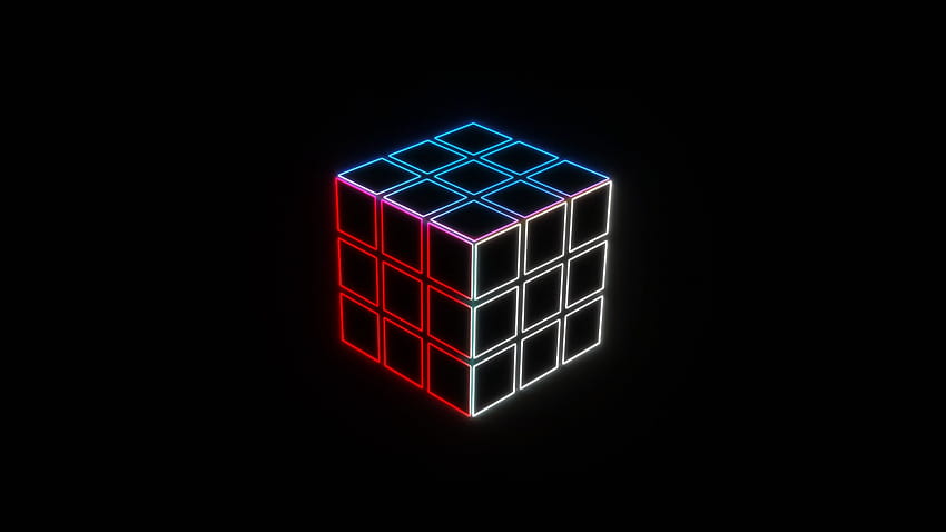Фонове за кубчета Рубик 61834, страхотно кубче Рубик HD тапет