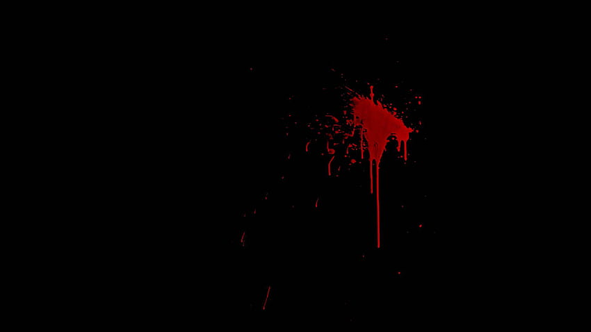dripping blood black background