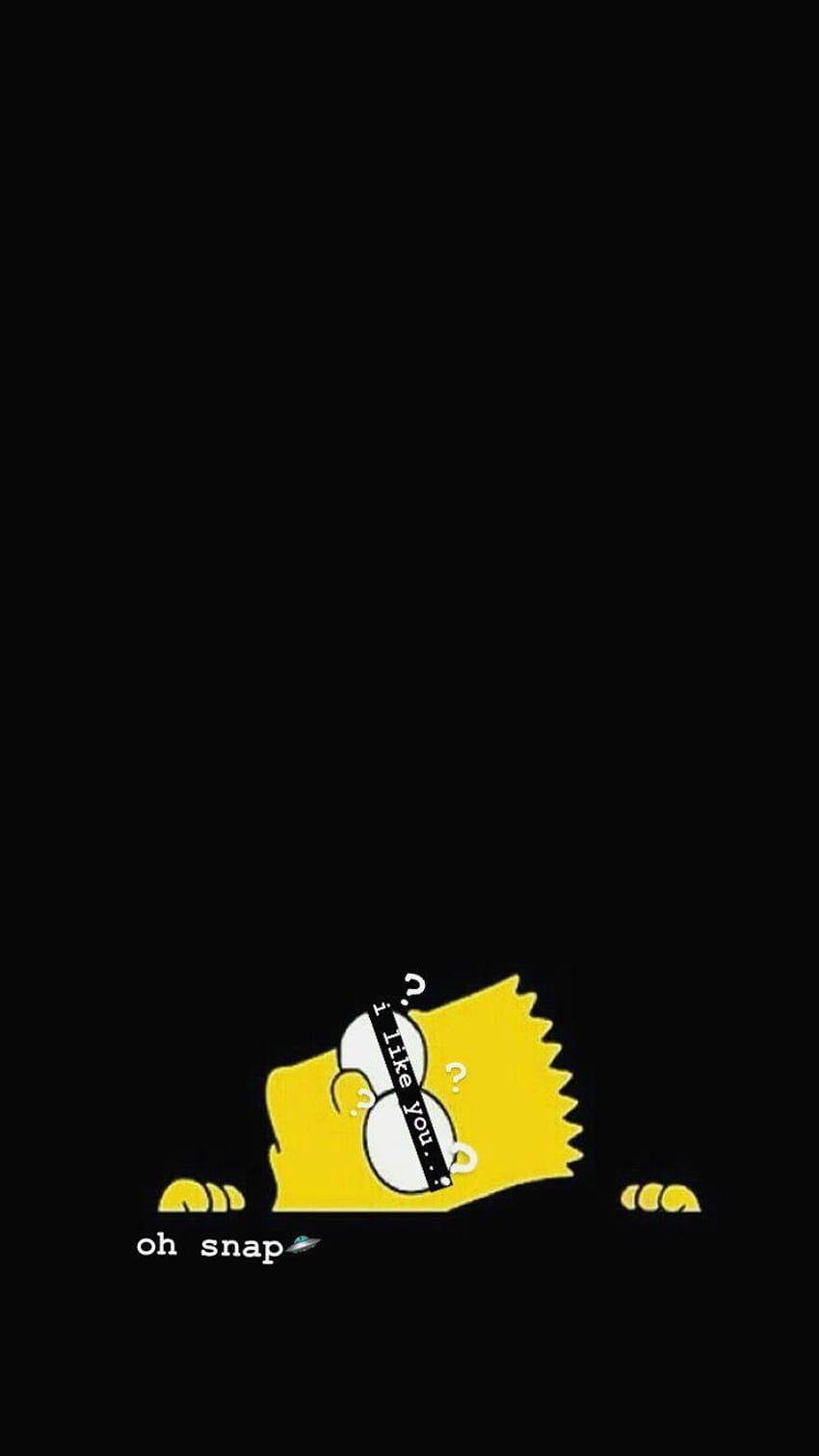 Simpson Iphone Triste Negro, simpson triste iphone fondo de pantalla del  teléfono | Pxfuel