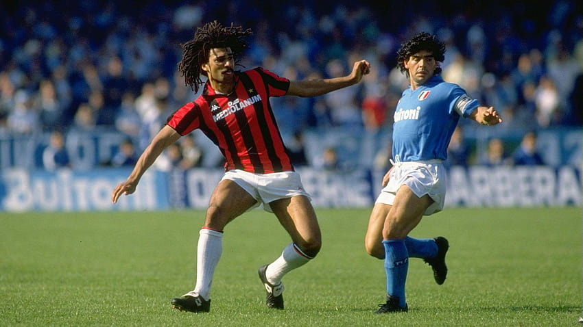 Ruud Gullit Diego Maradona AC Milan Napoli HD wallpaper