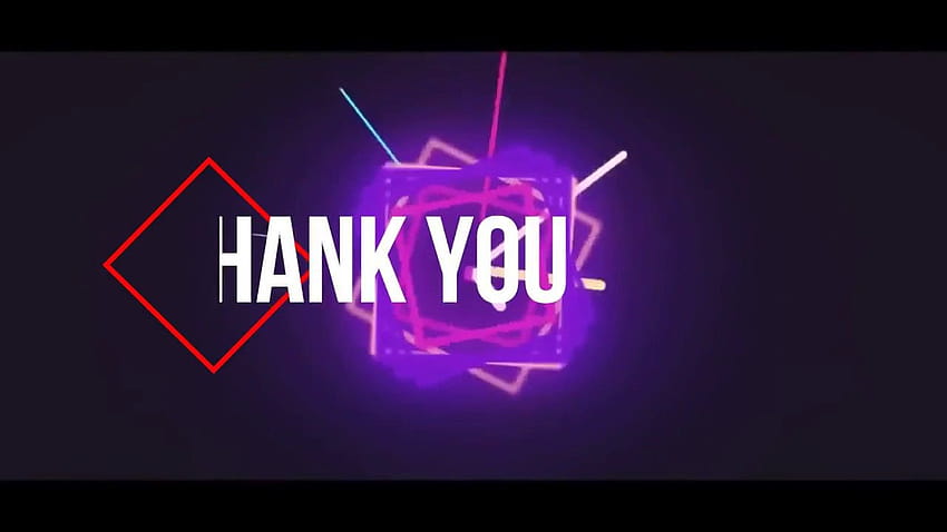 Thank You Video Effect, thanks for watching HD wallpaper | Pxfuel