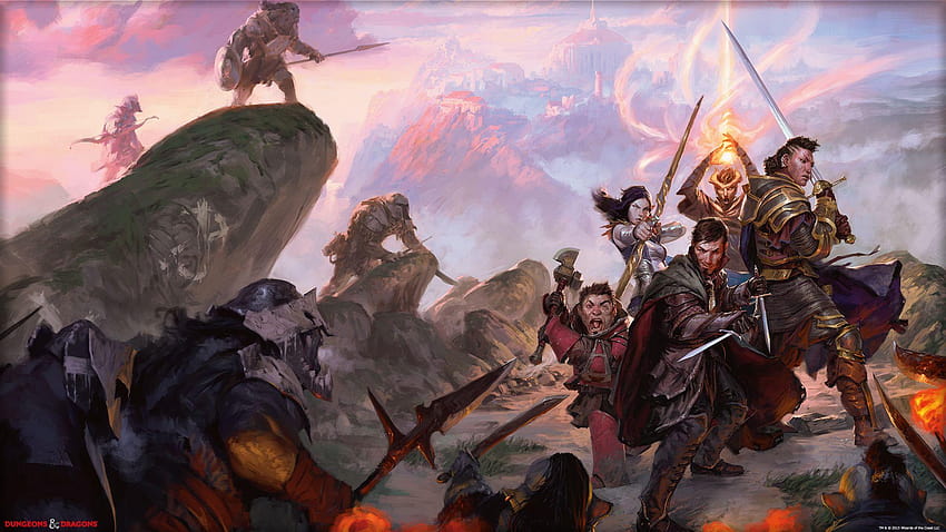 Wizards of the Coast przygotowuje od czterech do pięciu gier wideo opartych na D&D, dd Tapeta HD