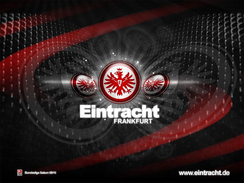 Emblema del logotipo de Eintracht Frankfurt fondo de pantalla