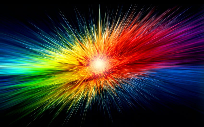 Abstract, Background, colour burst HD wallpaper