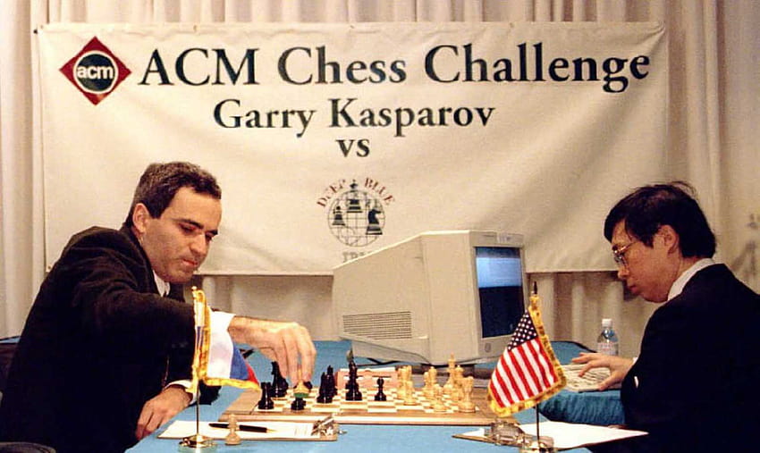 The day a computer beat the chess world champion, 1997 HD wallpaper