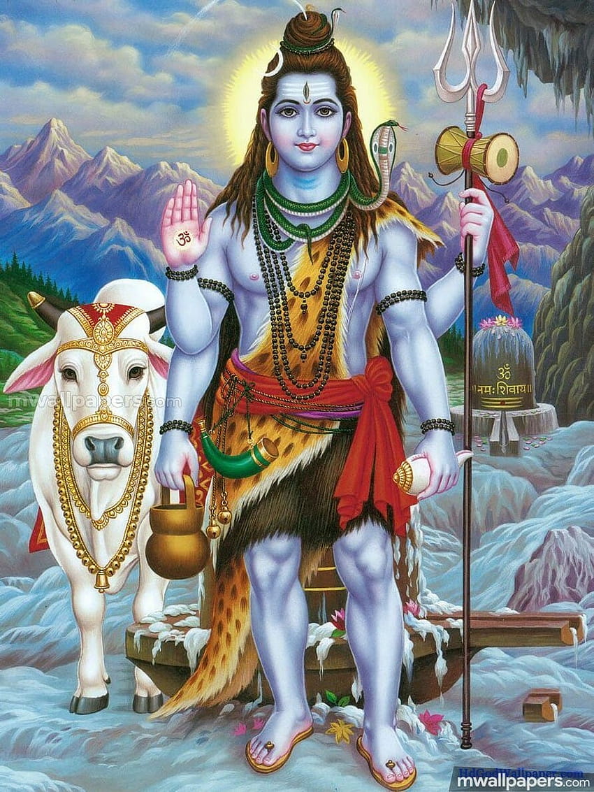 4 Lord Shiva Best, Lord Shiva im Vollmodus HD-Handy-Hintergrundbild