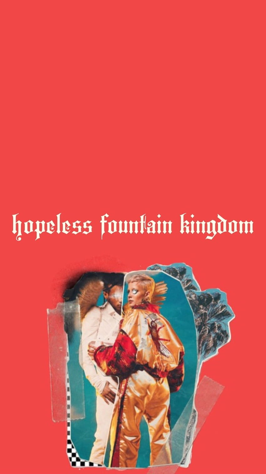 歌詞のロック画面、絶望的な泉の王国 HD電話の壁紙