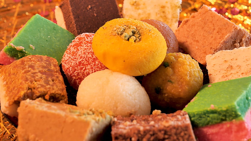 Raja Sweets é um sabor doce da Índia em Houston!, Indian Mithai papel de parede HD