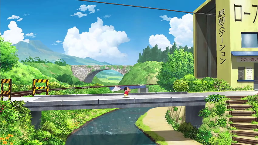 Wspaniała, ekskluzywna w Japonii kredka Shinchan pc Tapeta HD
