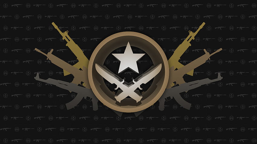 4 CS GO Teröristi, csgo logosu HD duvar kağıdı