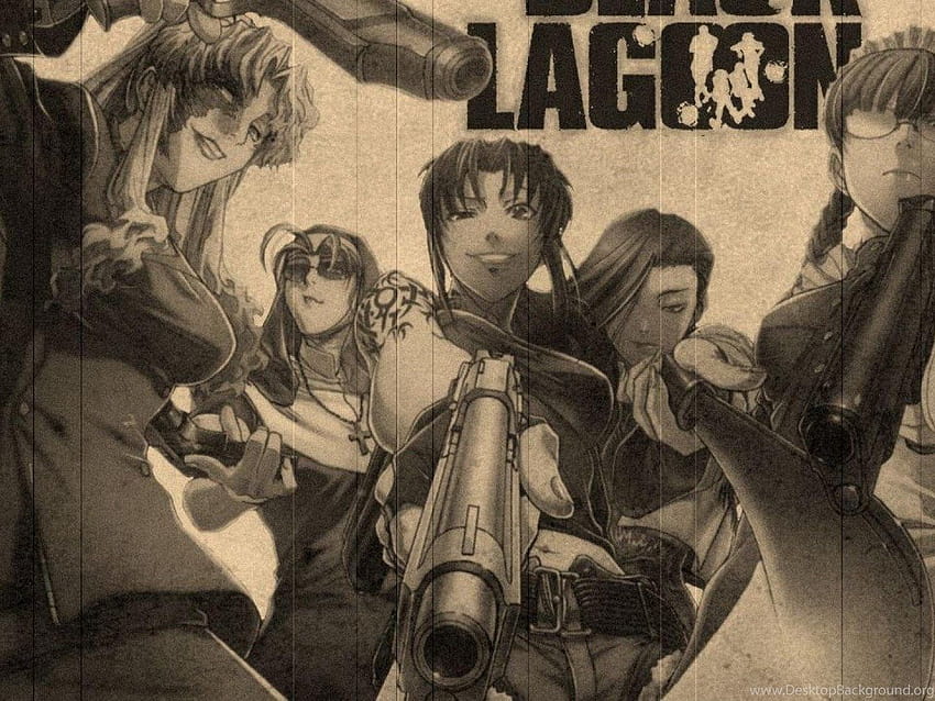 Black Lagoon Old Style Retro Art Anime ... Backgrounds, anime retro HD wallpaper