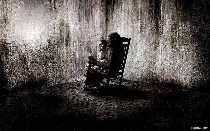 the conjuring rocking chair horror outdoor patio designs, creepy dolls HD wallpaper