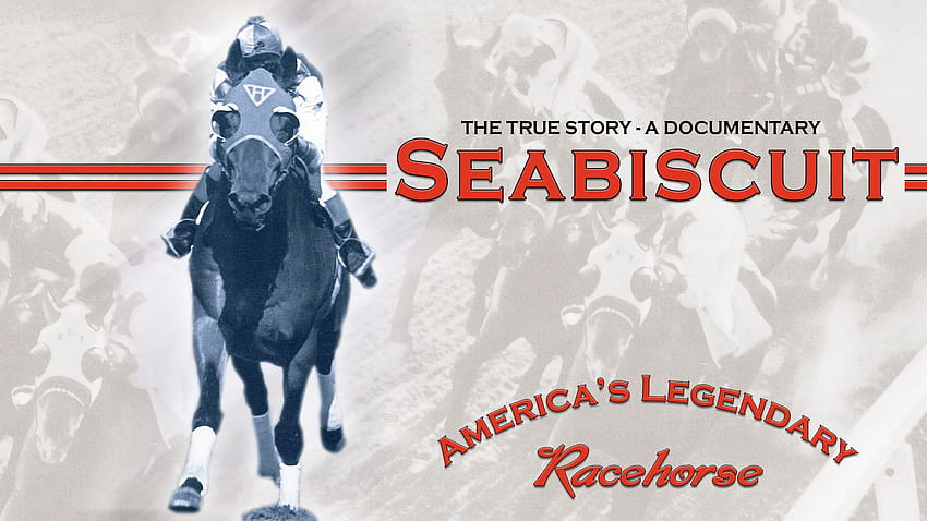 Sehen Sie sich Seabiscuit The Lost Documentary und Seabiscuit-Filmplakate an HD-Hintergrundbild