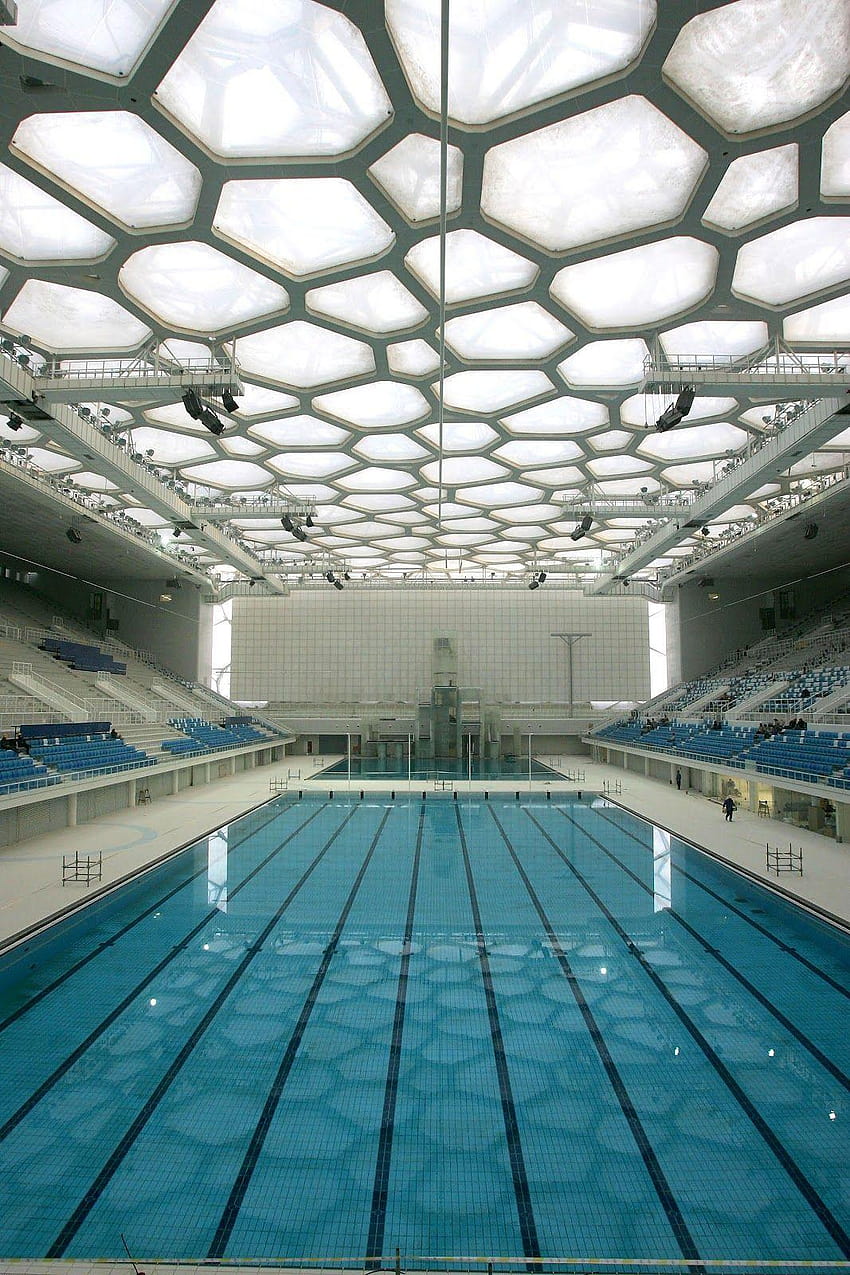 Olympic Swimming Pool HD phone wallpaper