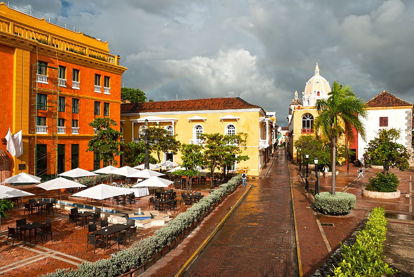 Cartagena und Hintergründe HD-Hintergrundbild