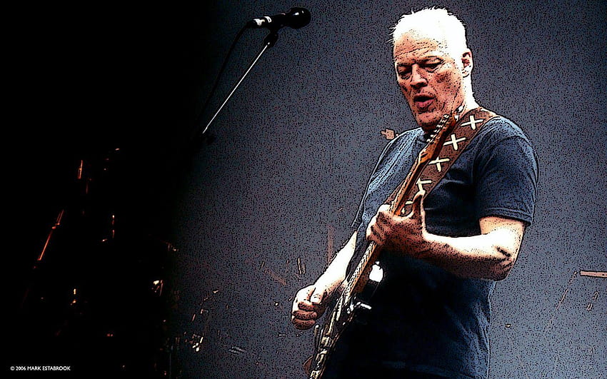 Nachrichten von Pink Floyd :: Brain Damage, David Gilmour HD-Hintergrundbild