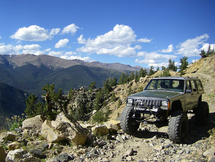 Jeep Cherokee posté par Zoey Anderson, cherokee xj Fond d'écran HD