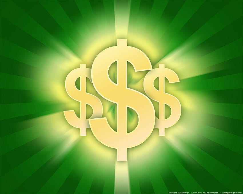 Tanda Uang, uang hijau Wallpaper HD
