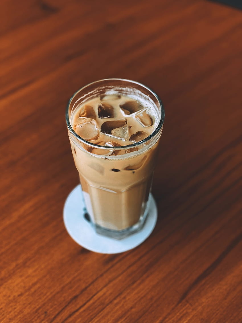 Cold Coffee posted by Zoey Cunningham, iced americano HD phone wallpaper