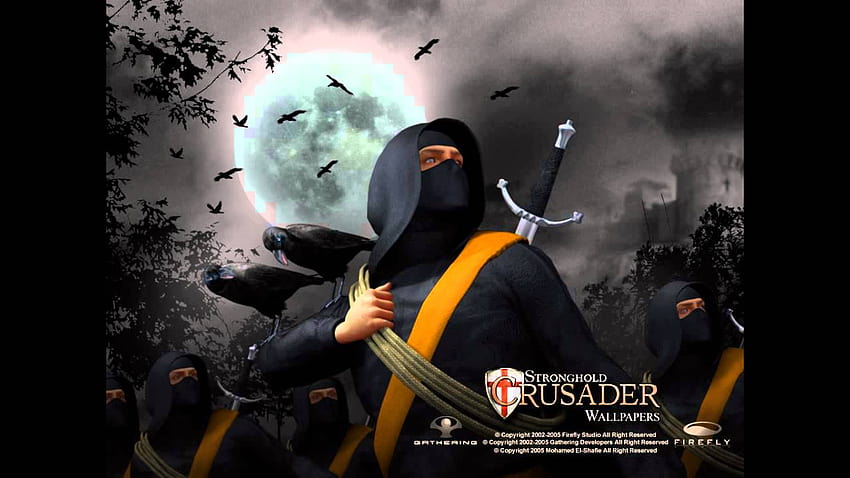 What say assassin's in Stronghold Crusader HD wallpaper