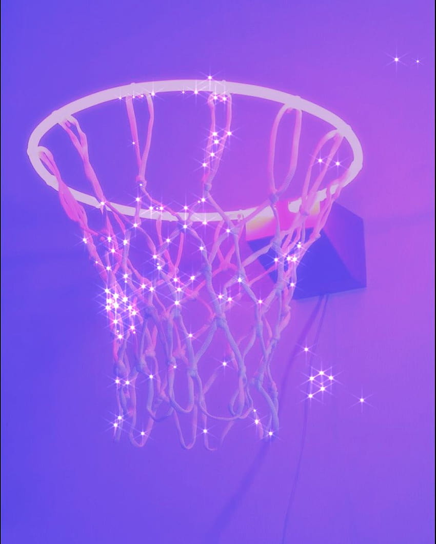 Premium Photo  A basketball with a purple background and the word  basketball on it