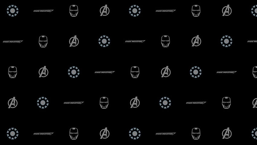 Logotipo de Iron Man, logotipo de Stark Industries fondo de pantalla