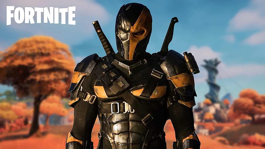 Скинът на Fortnite Deathstroke ще се появи скоро като част от основния кросоувър на Batman, deathstroke zero fortnite HD тапет
