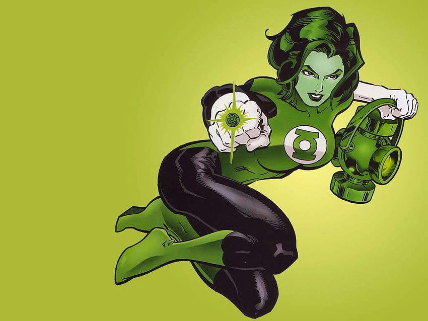 Jade: la primera mujer humana de The Green Lantern Corps, mujeres de linterna verde fondo de pantalla