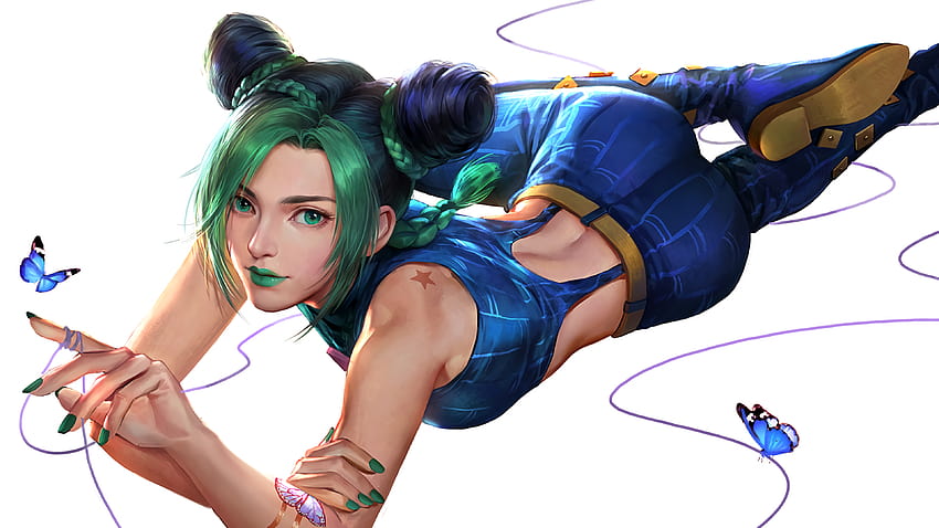 Jolyne Kujo [JoJo's Bizarre Adventure: Stone Ocean], jolyne stone ocean HD тапет