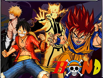 Gintoki Sakata Goku Ichigo Kurosaki Ken Kaneki Monkey D Luffy Naruto ...