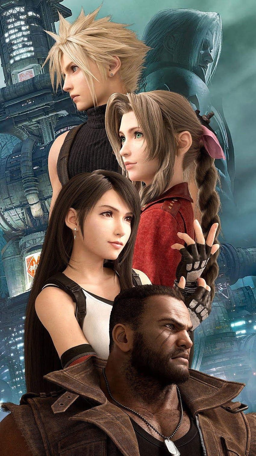 Final Fantasy 7 Remake, final fantasy viii remastered HD тапет за телефон