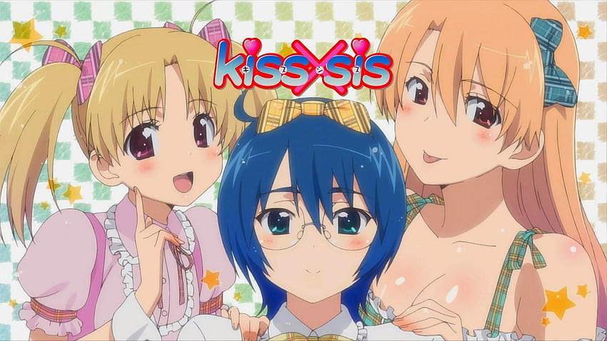 Kissxsis episode 08 english subtitle, kiss x sis HD wallpaper