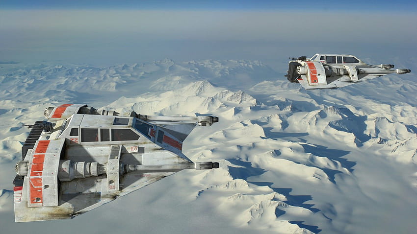Star Wars snow speeder, snowspeeder HD wallpaper