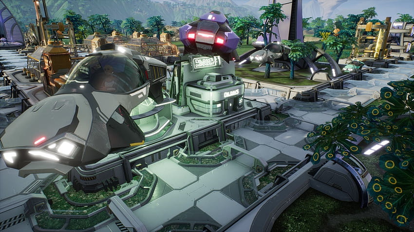 Steam :: Aven Colony :: Introducing Hovercars, Space Elevators, Serpent isle, and more! Content Drop 1 has arrived! HD wallpaper