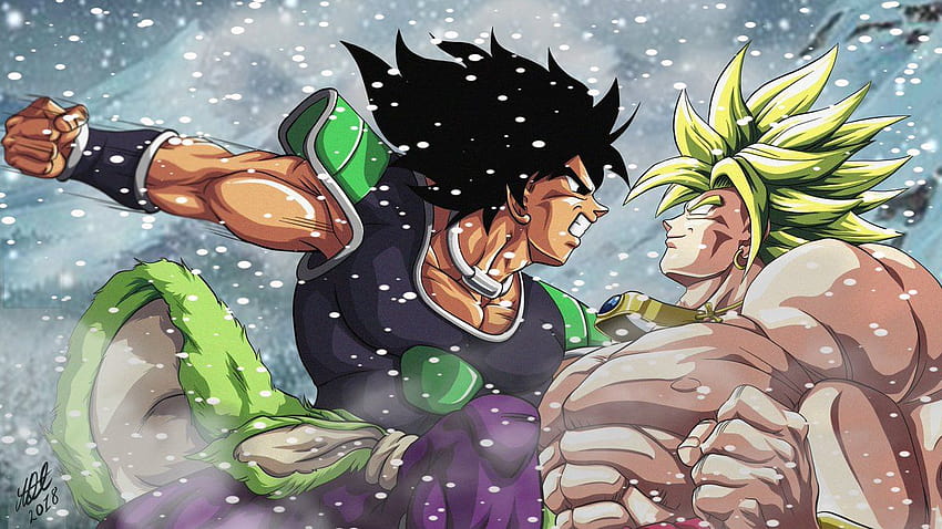 ADCArtAttack on Twitter:, old broly vs new broly HD wallpaper | Pxfuel