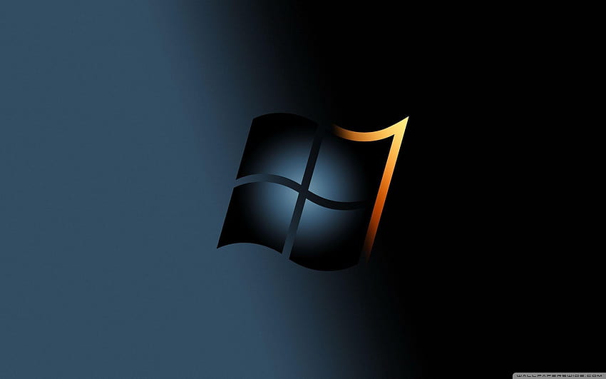 เทคโนโลยี Dark Windows 7 HQ, windows 7 black วอลล์เปเปอร์ HD