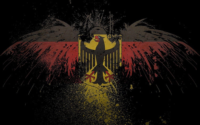 Swastika Eagle, blood swastika HD wallpaper