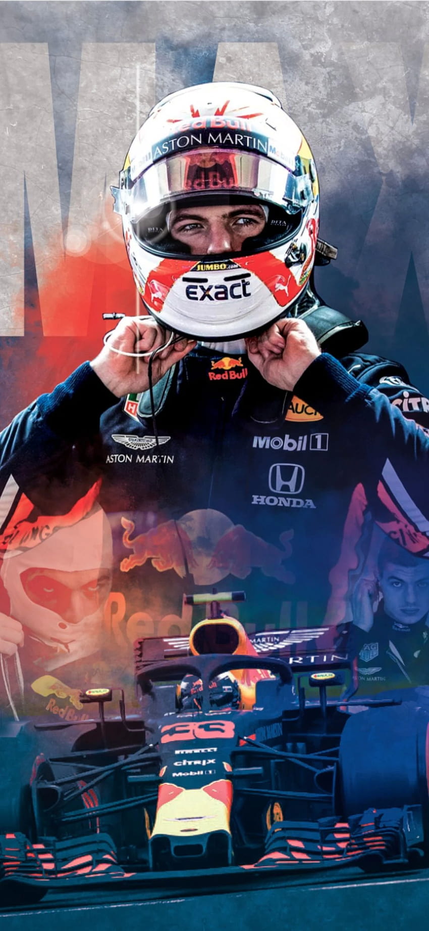 Max Verstappen Red Bull, max verstappen iphone Fond d'écran de téléphone HD
