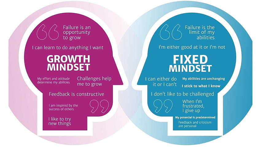 Bagaimana cara mengembangkan growth mindset?, growth dan fixed mindset Wallpaper HD