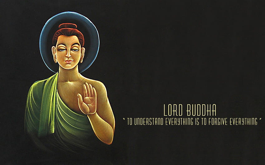 Lord Buddha Quote Backgrounds, buddha anime HD wallpaper