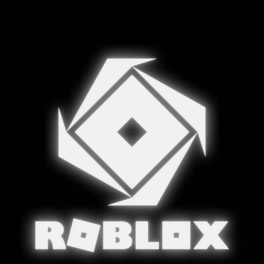 arte del logotipo de roblox, logotipo de roblox genial fondo de pantalla del teléfono