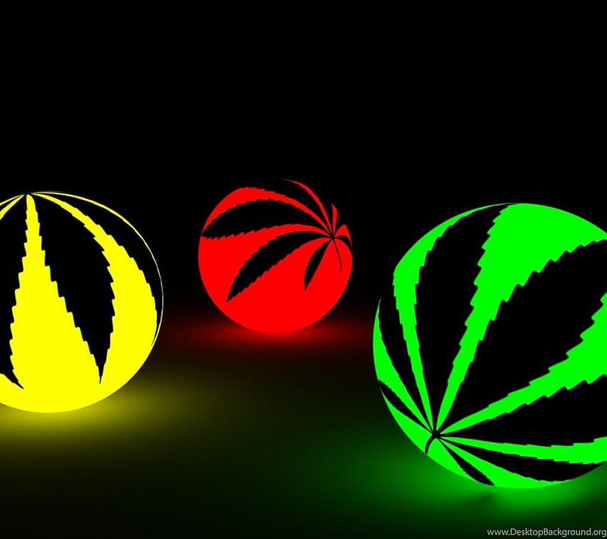 Neon Weed Balls For Motorola DROID RAZR MAXX HD wallpaper