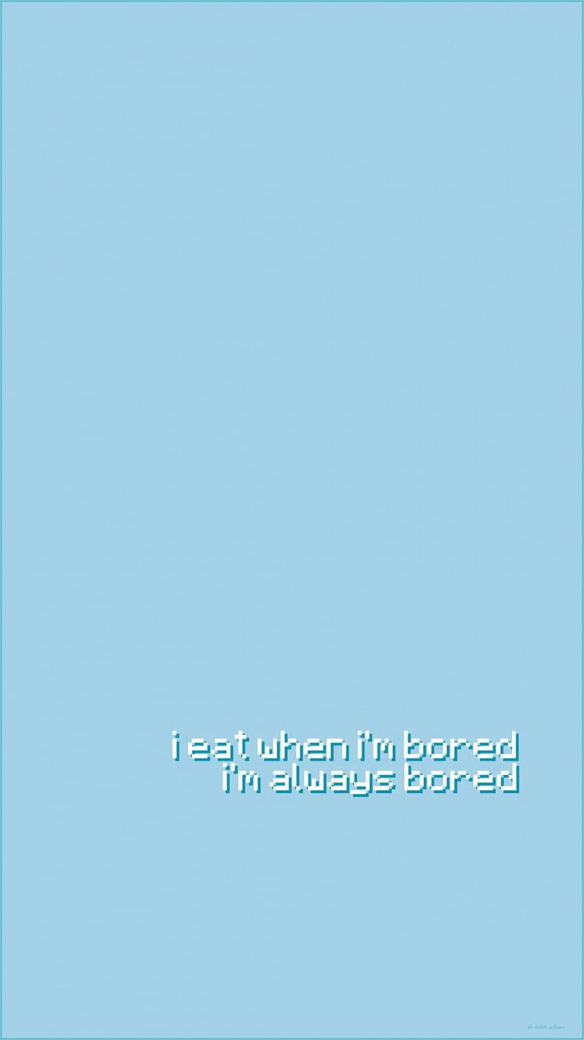 Aesthetic Pastel Blue Hd Phone Wallpaper 