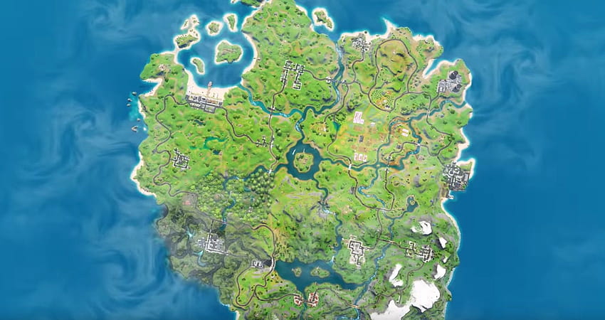 Fortnite came back, overhauls its entire map as 'Chapter 2' begins, fornite map HD wallpaper
