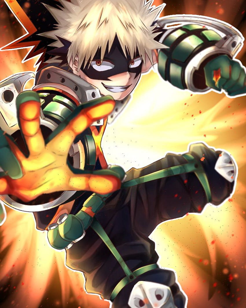 Full Size Bakugou ...clear, mha bakugou HD phone wallpaper | Pxfuel