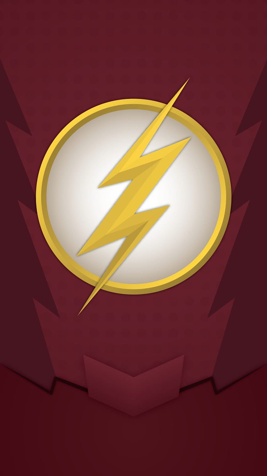 O Flash Logo IPhone, o símbolo do flash Papel de parede de celular HD
