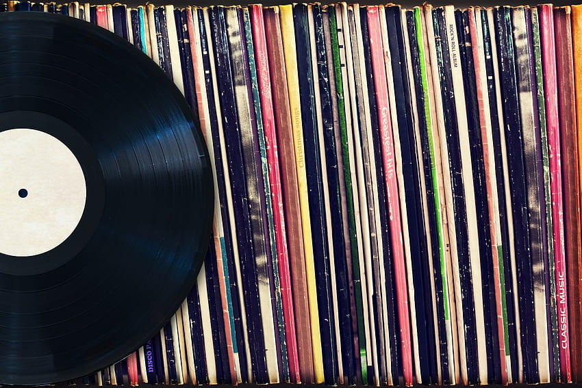 Rekaman Vinyl Retro, rekaman Wallpaper HD