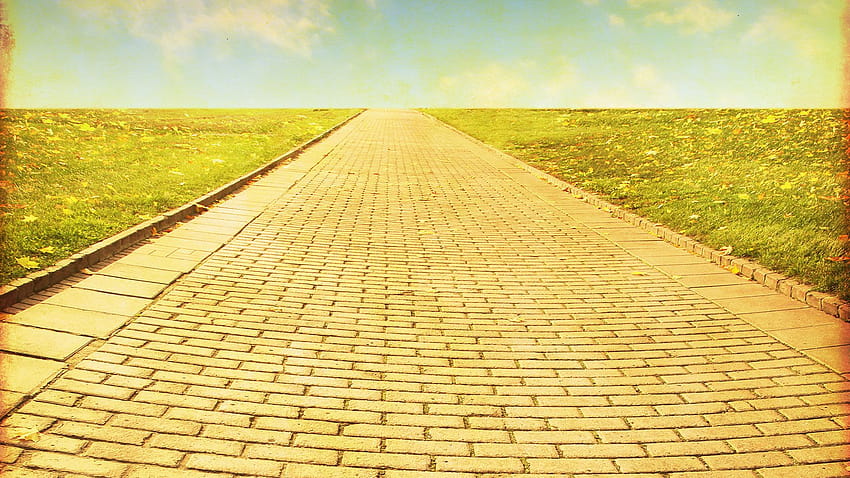 The Golden Path To Programmatic Premium, yellow brick road HD wallpaper