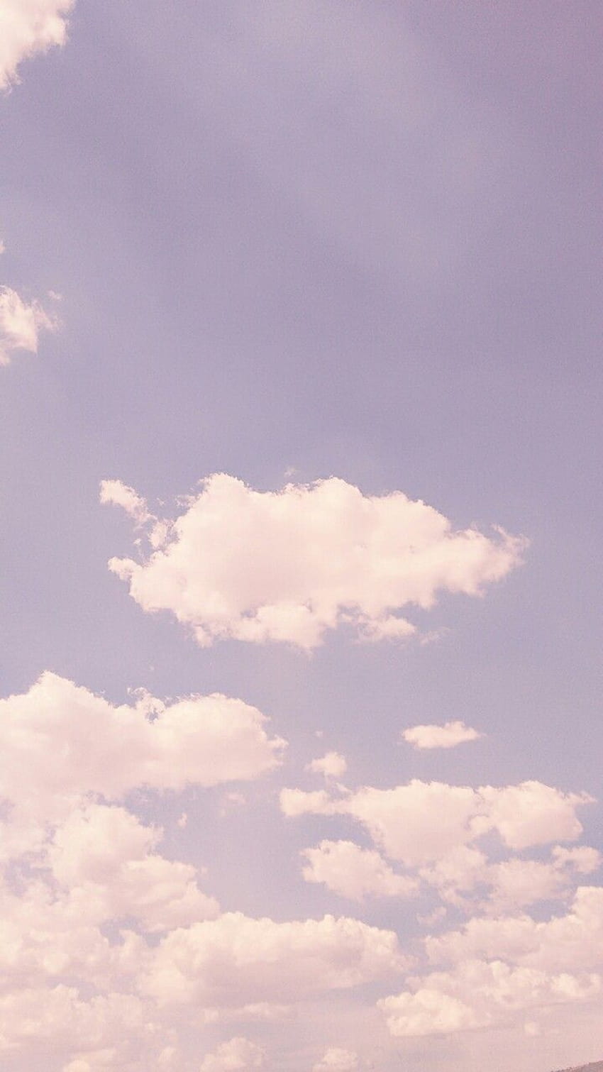 cieli nuvolosi, cielo nuvoloso estetico Sfondo del telefono HD
